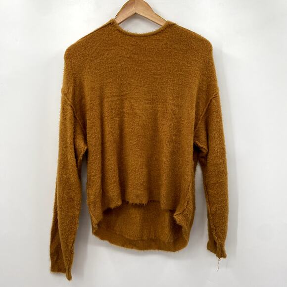 Free People Princess v Neck Tan Sweater - Picture 5 of 7
